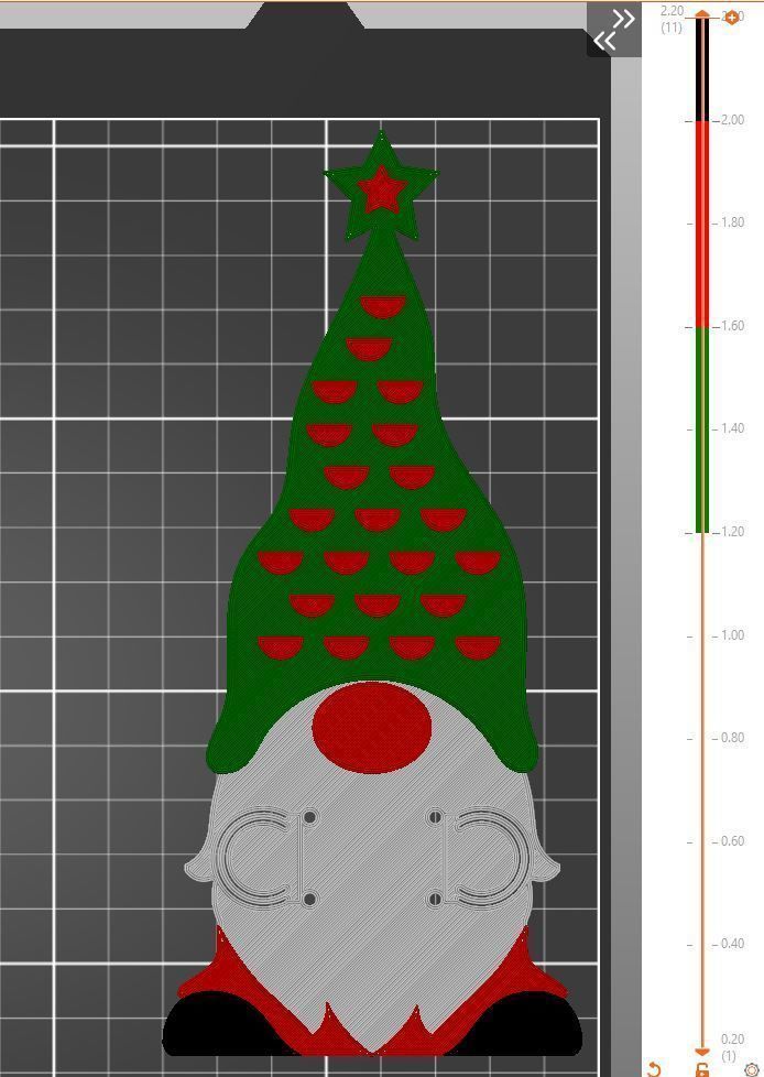 Christmas Money Card holder by AM-MEDIA gift Cash Teen gadget 3D print model_1