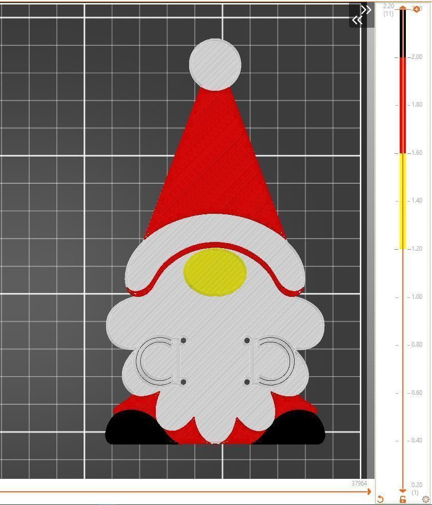 Christmas Money Card holder by AM-MEDIA gift Cash Teen gadget 3D print model_1