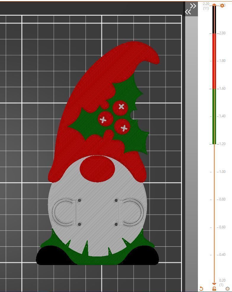 Christmas Money Card holder by AM-MEDIA gift Cash Teen gadget 3D print model_1