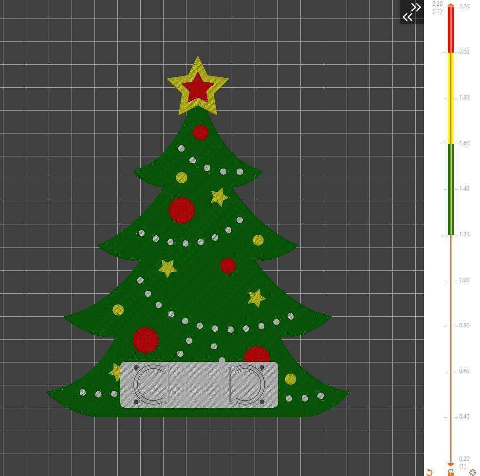 Christmas Money Card holder by AM-MEDIA gift Cash Teen gadget 3D print model_1