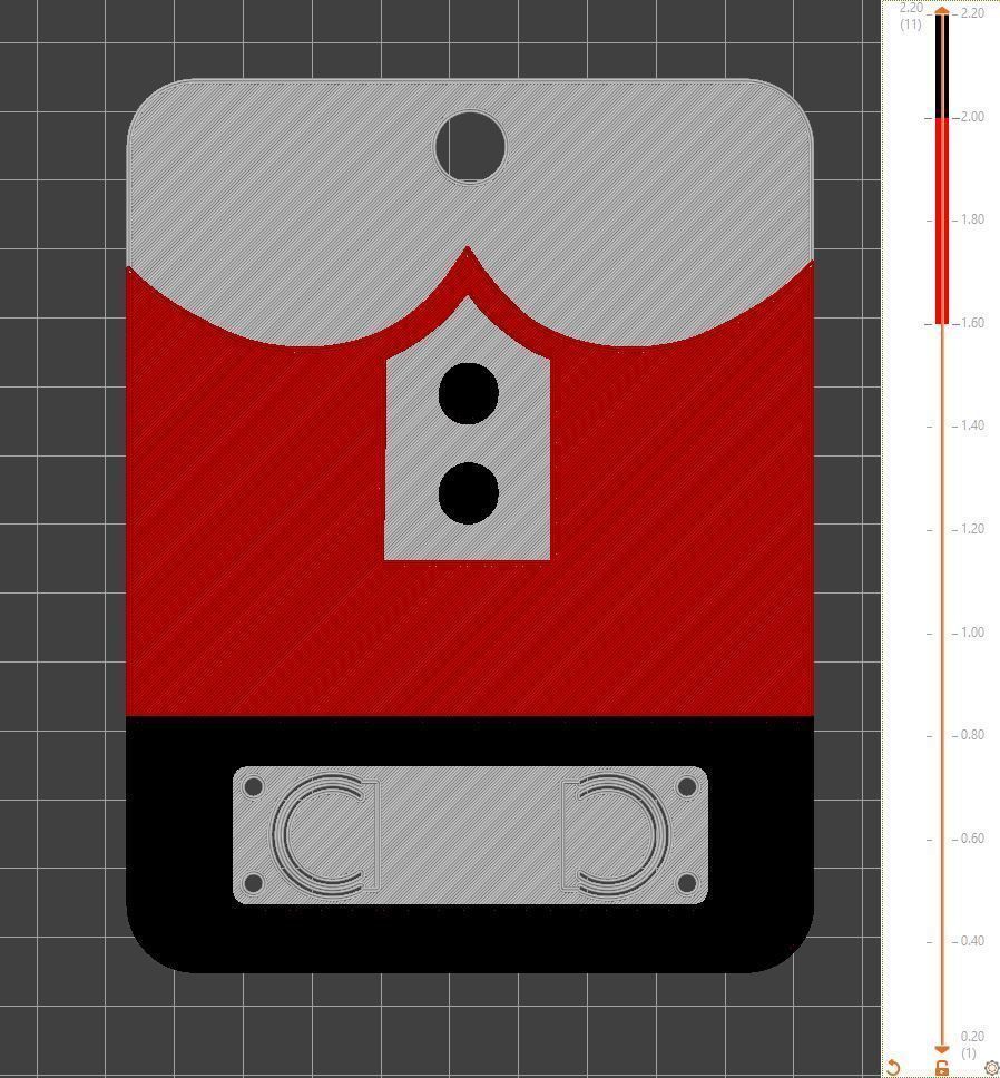 Christmas Money Card holder by AM-MEDIA gift Cash Teen gadget 3D print model_1