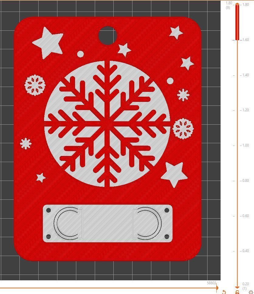 Christmas Money Card holder by AM-MEDIA gift Cash Teen gadget 3D print model_1