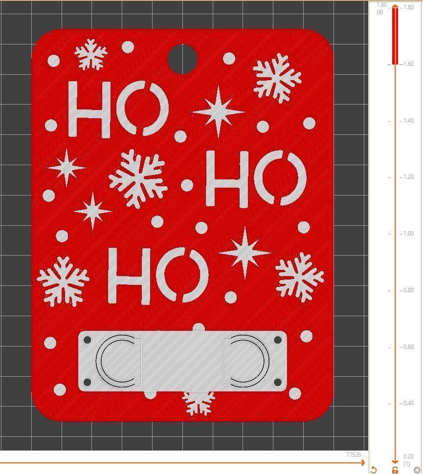 Christmas Money Card holder by AM-MEDIA gift Cash Teen gadget 3D print model_1