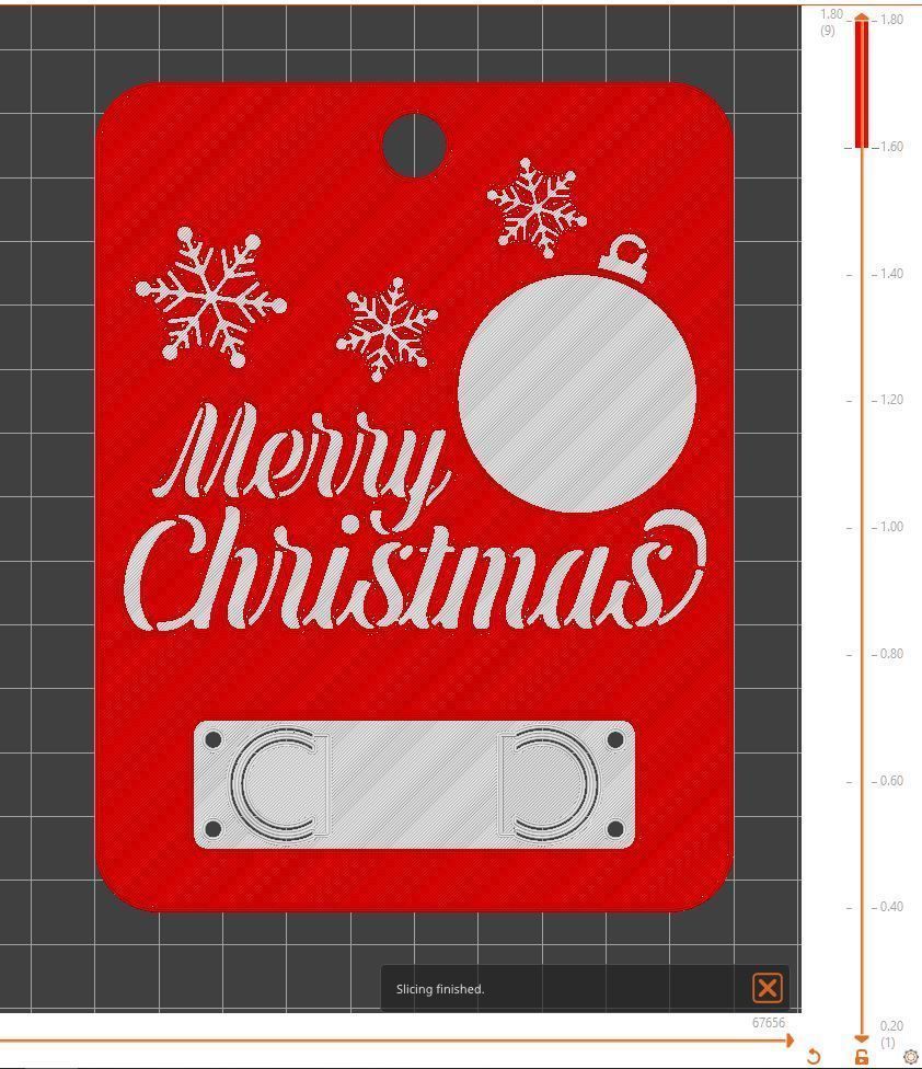 Christmas Money Card holder by AM-MEDIA gift Cash Teen gadget 3D print model_1