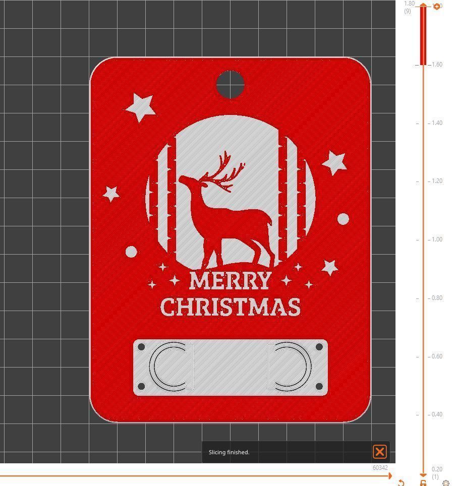Christmas Money Card holder by AM-MEDIA gift Cash Teen gadget 3D print model_1