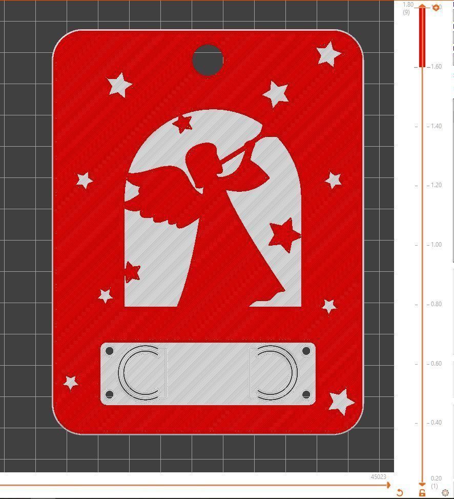 Christmas Money Card holder by AM-MEDIA gift Cash Teen gadget 3D print model_1