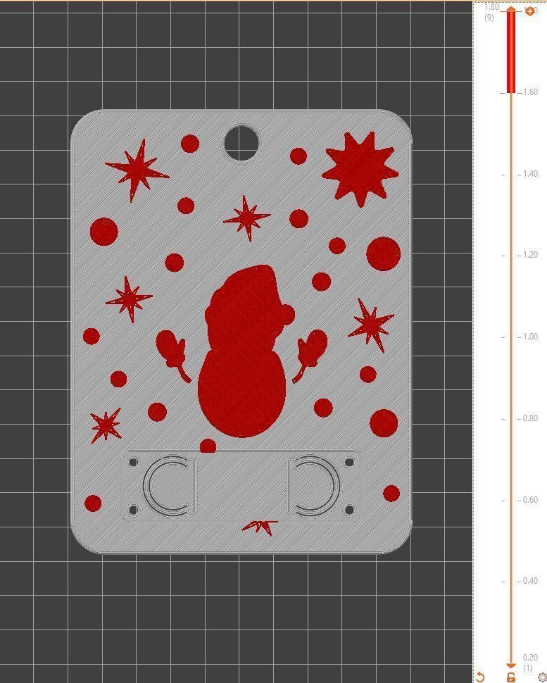 Christmas Money Card holder by AM-MEDIA gift Cash Teen gadget 3D print model_1