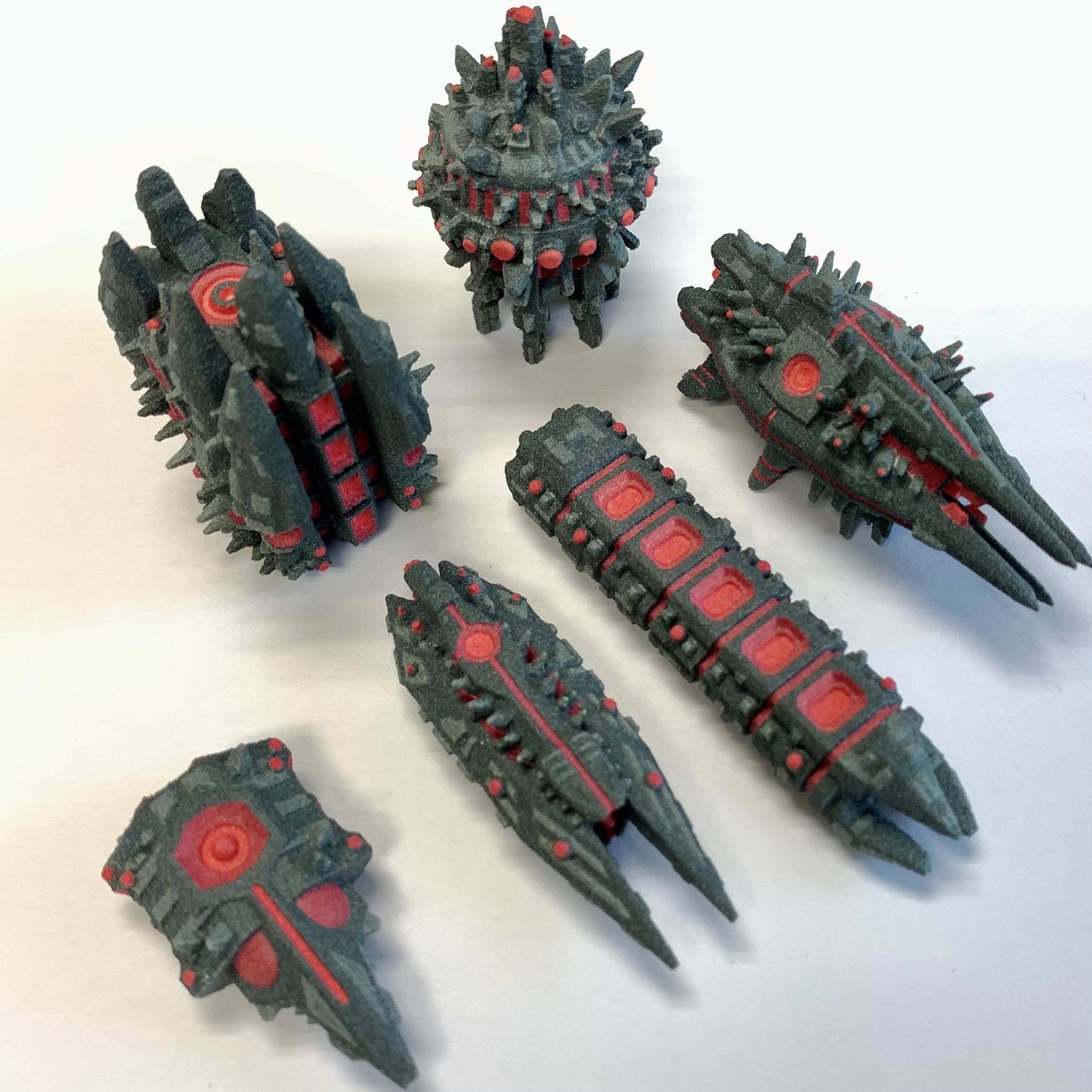 Twilight Imperium Over 150 Unique Ships for 17 factions - Bundle 3D print model_51