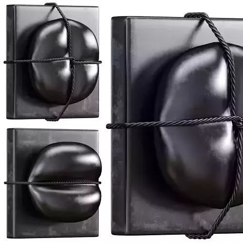 Wall art 7 with 2 materials 3D model