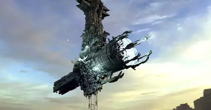 Alien mothership harvester 1