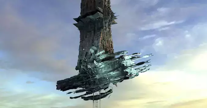 Alien mothership harvester Massive 