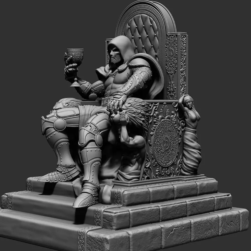 Dr Doom 3D Model Ready to Print STL 3D print model_0