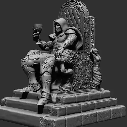 Dr Doom 3D Model Ready to Print STL 3D print model