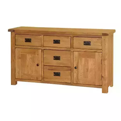 Drawer Oak Dresser Base