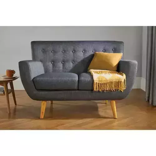 Farnum Polyester Flared Arm Standard Sofa