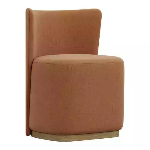 Restoration Hardware Lara Fabric Dining Side Chair