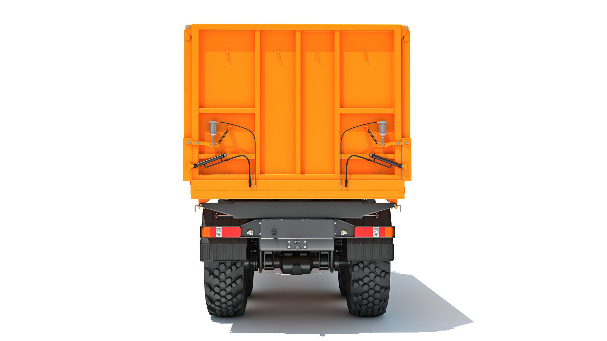 URAL Civilian Truck Off Road 6x6 Vehicle 3D model_3