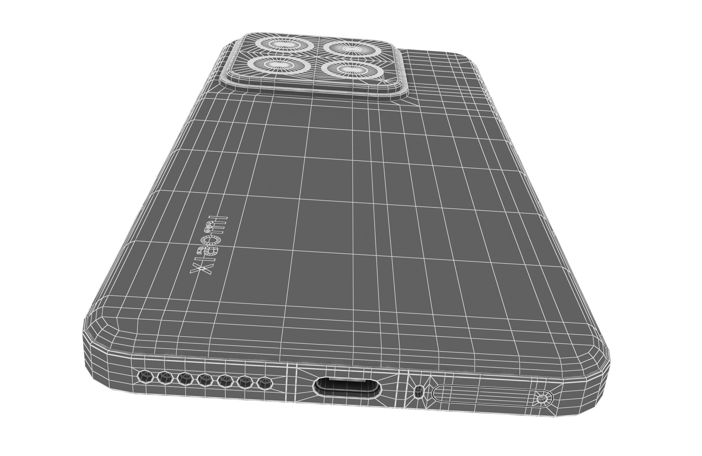 Xiaomi 14 Pro Gray 3D model_19