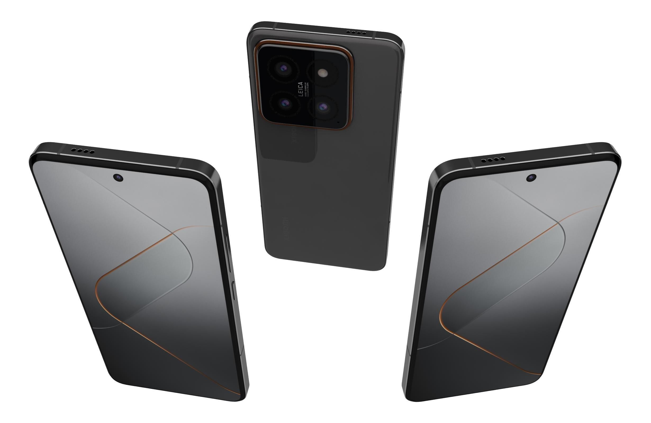 Xiaomi 14 Pro Gray 3D model_1