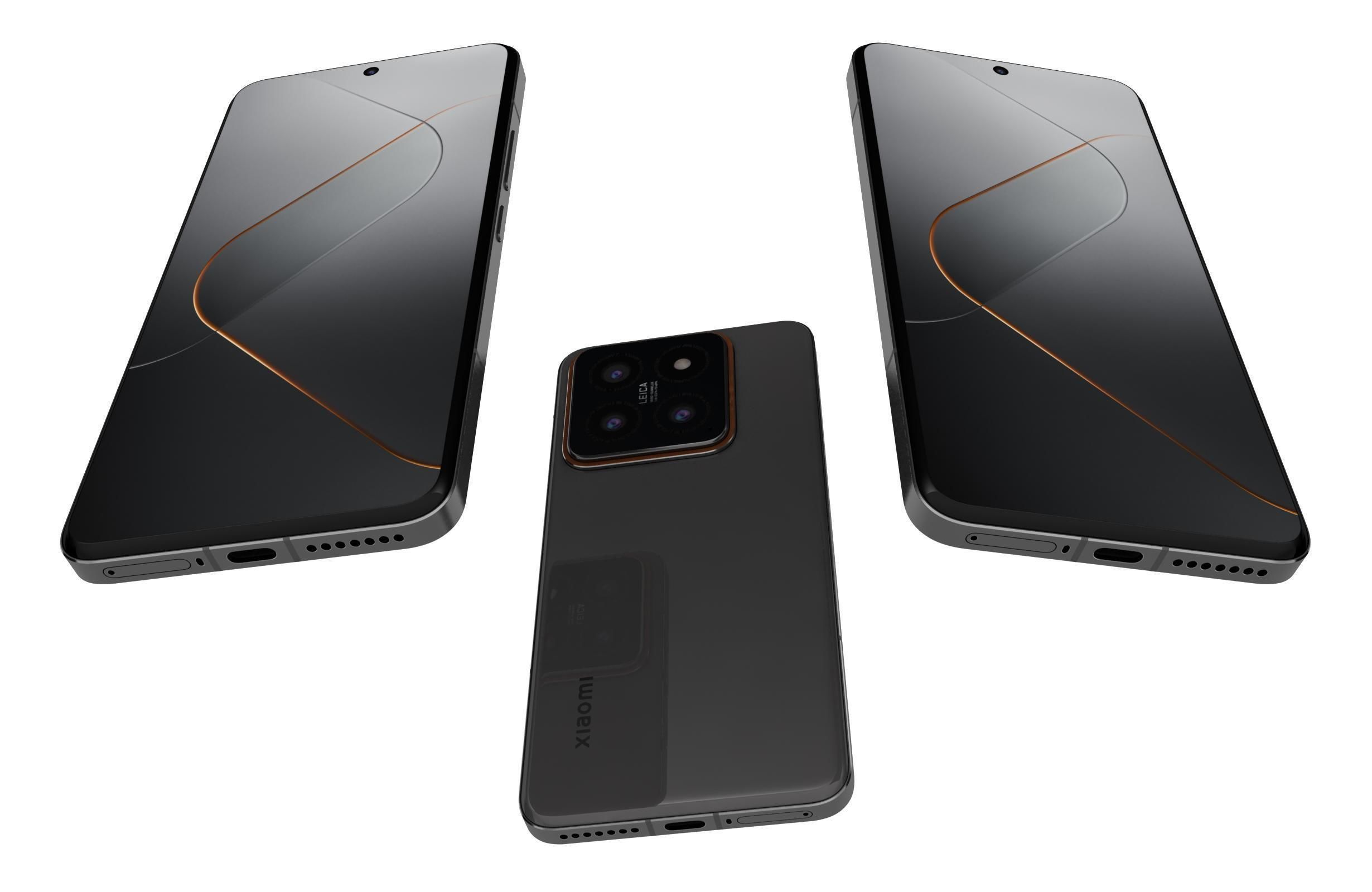 Xiaomi 14 Pro Gray 3D model_2