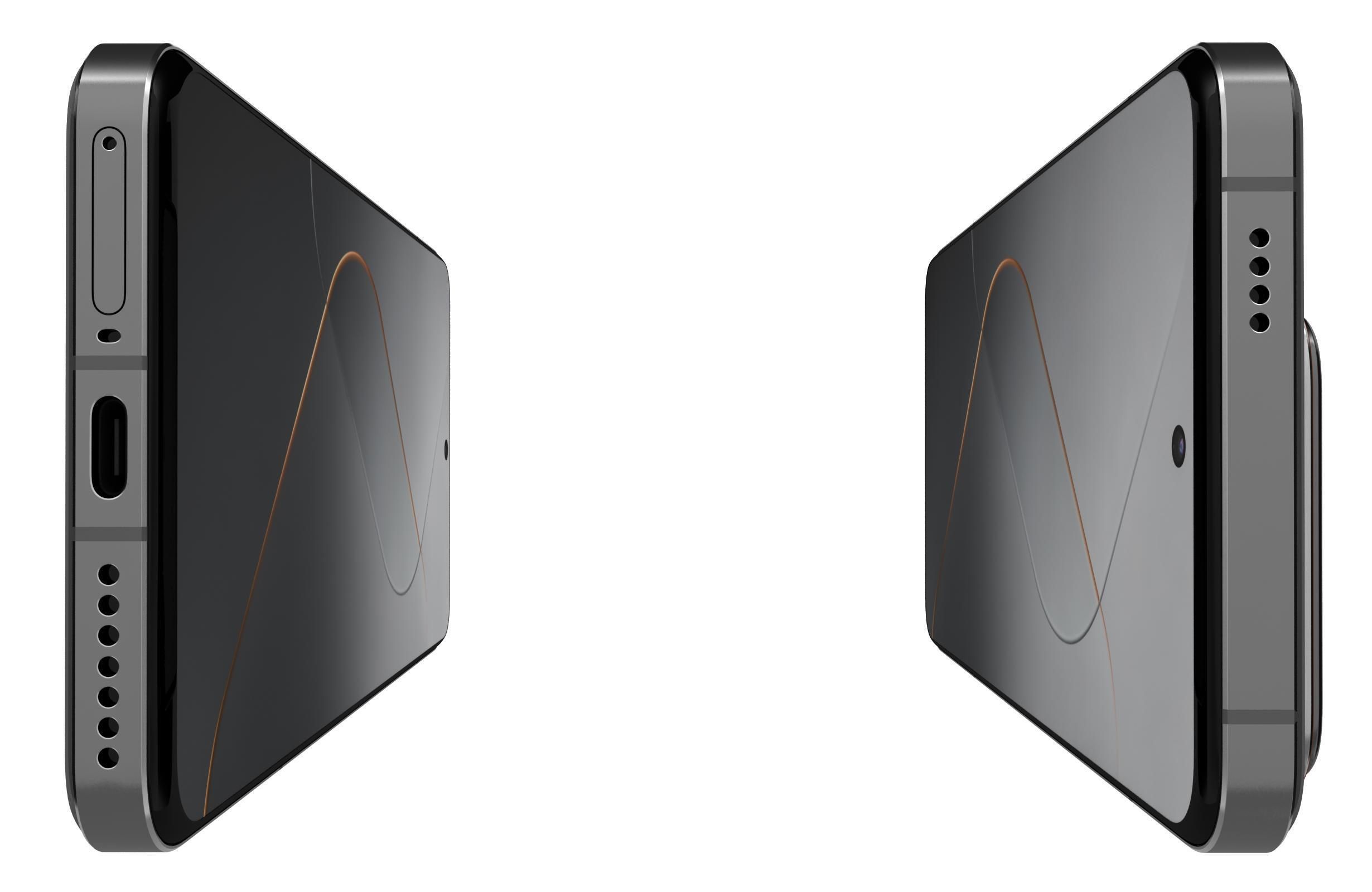 Xiaomi 14 Pro Gray 3D model_8