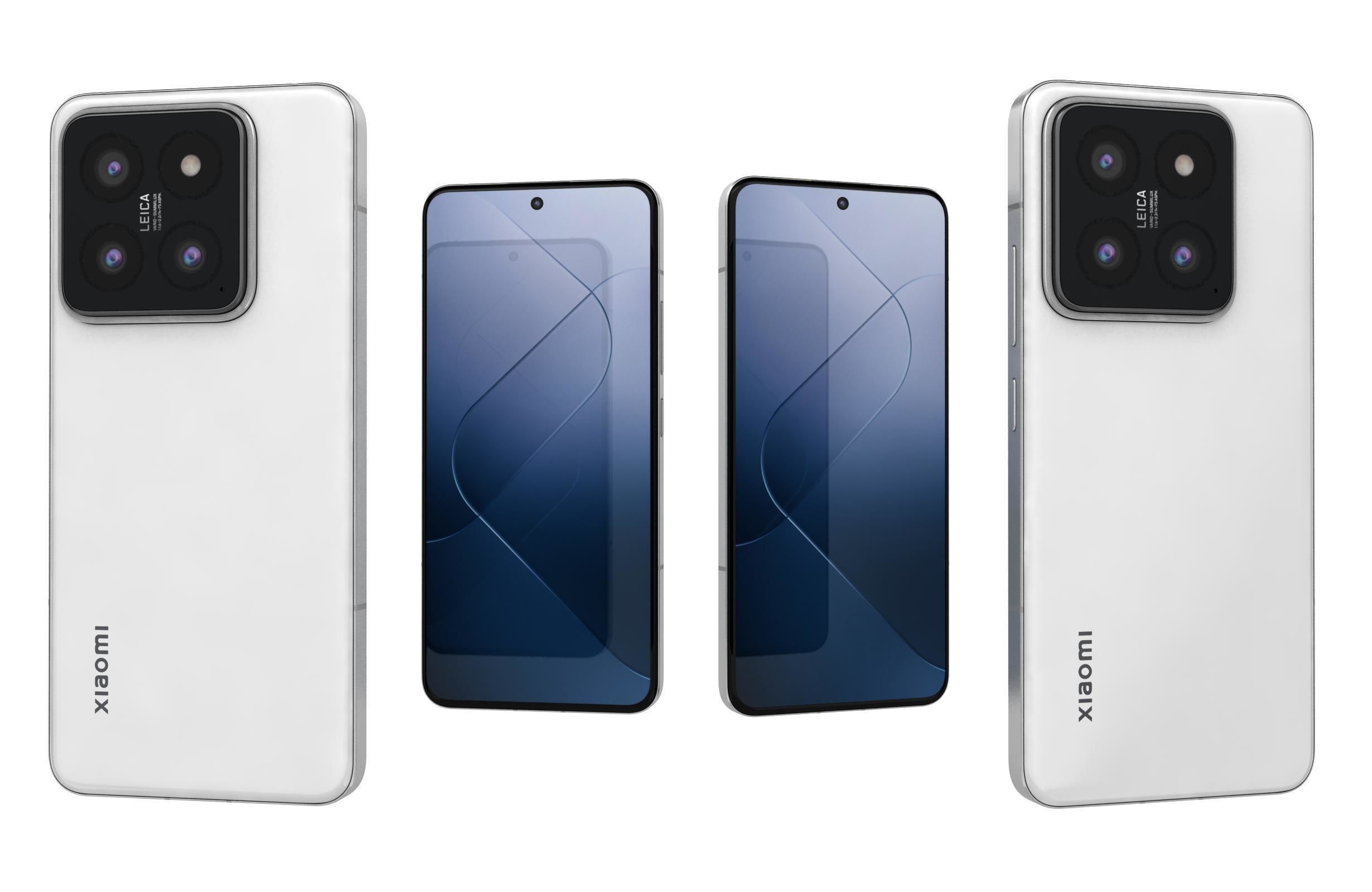 Xiaomi 14 Pro White 3D model_2