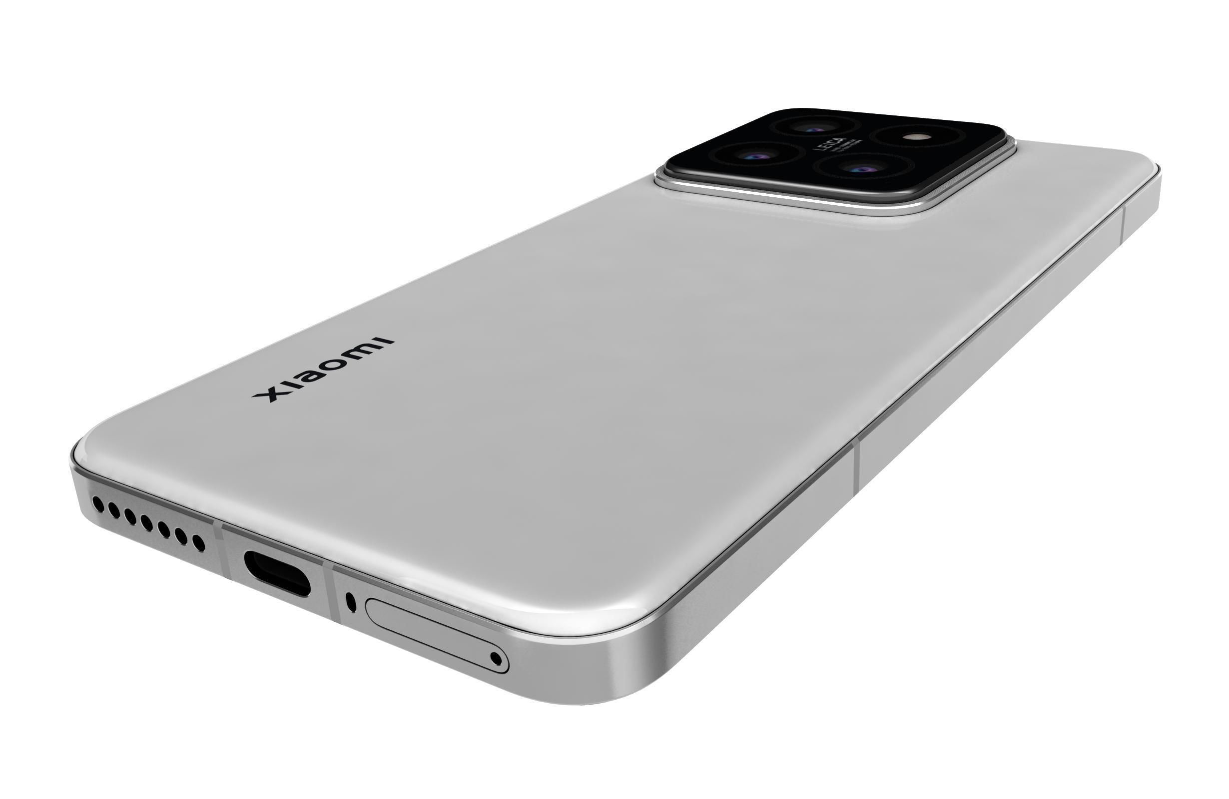 Xiaomi 14 Pro White 3D model_12