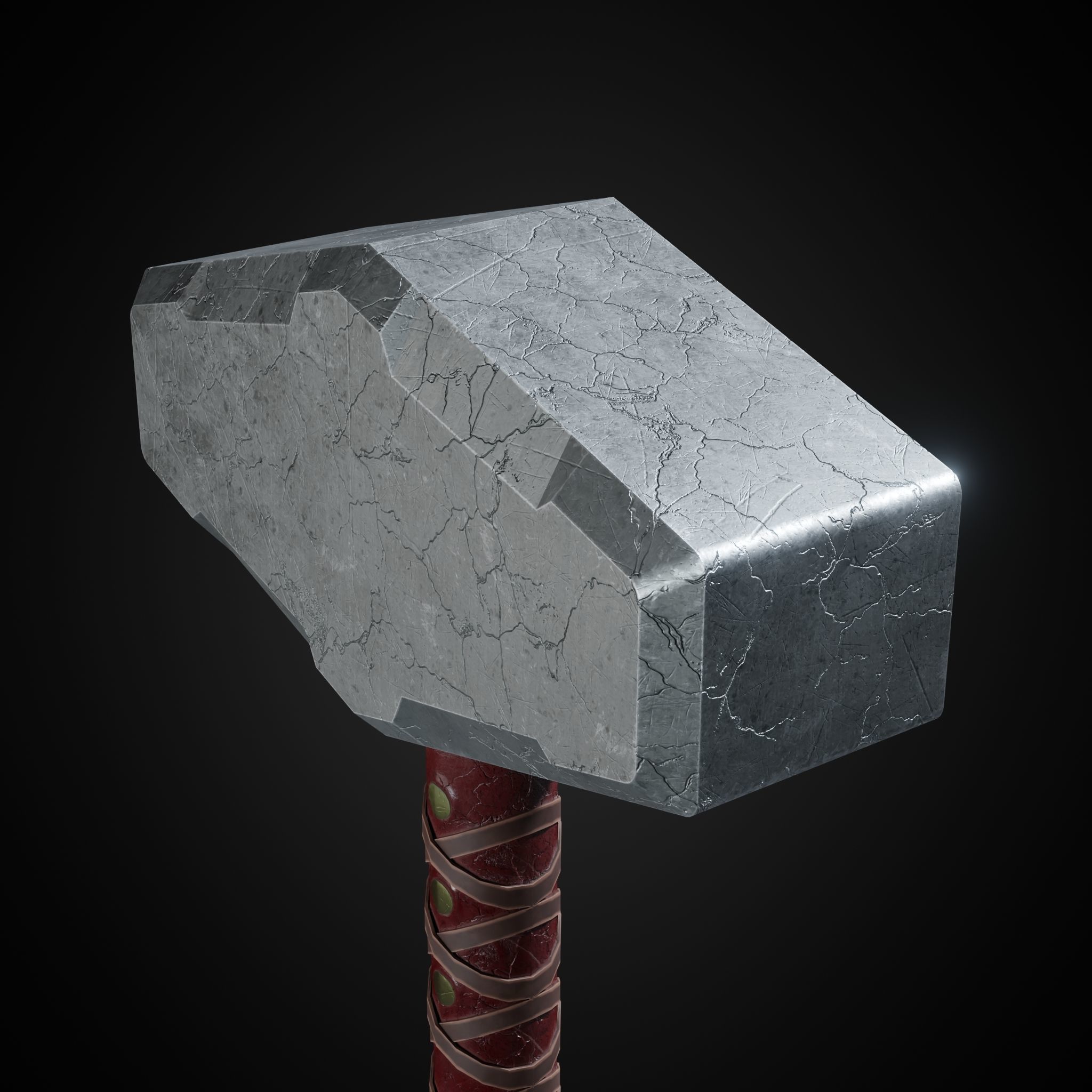 Mjollnir 3D model_10