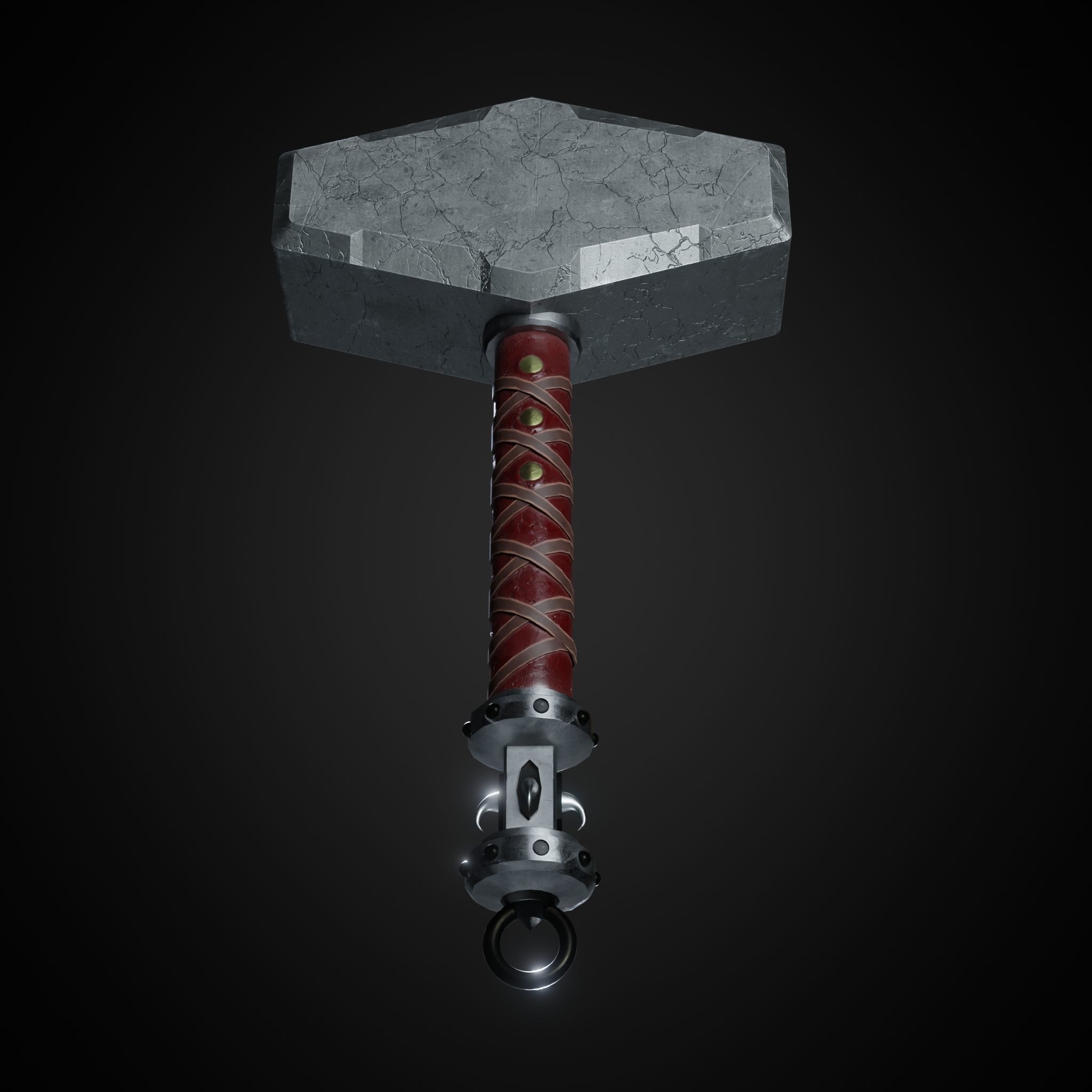 Mjollnir 3D model_7