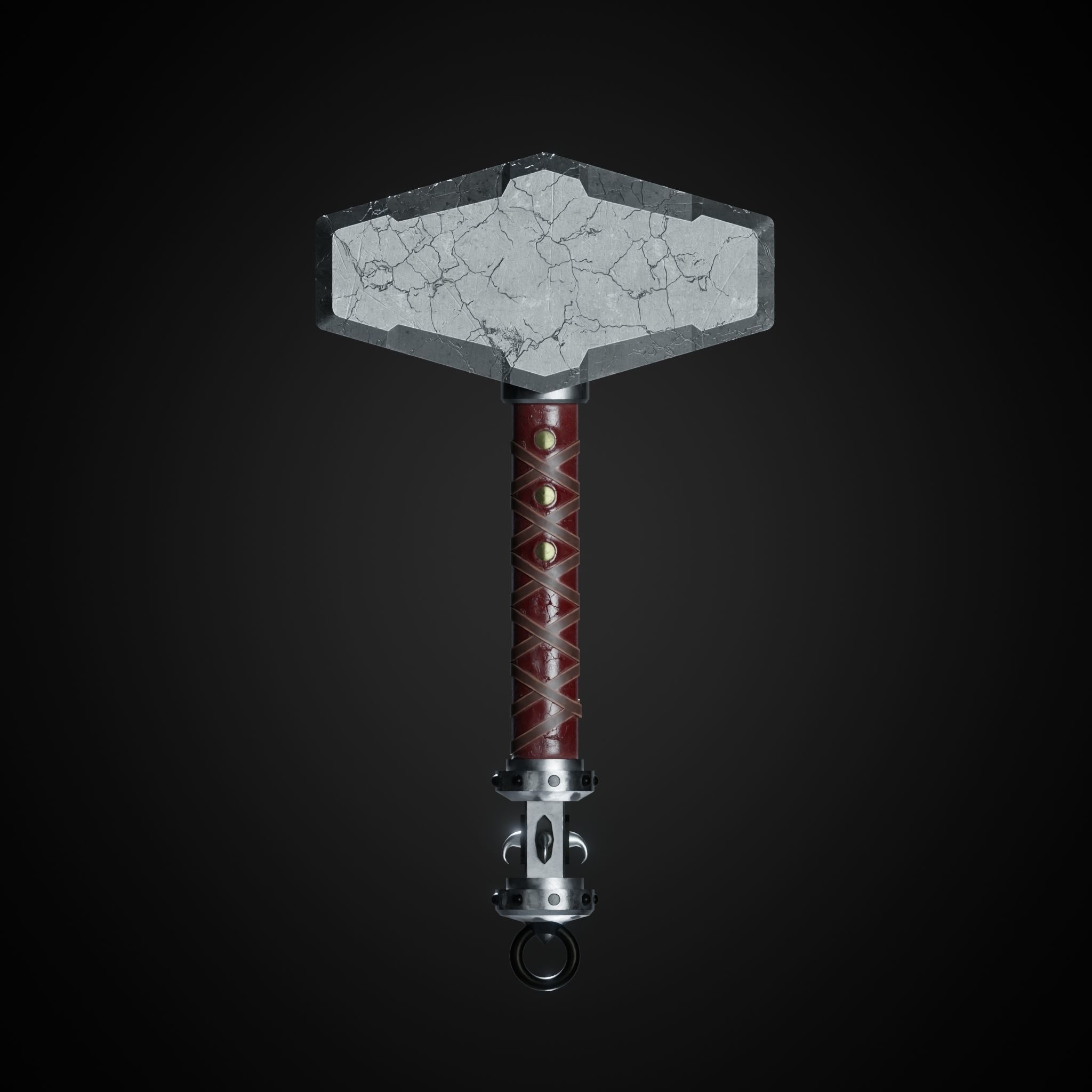 Mjollnir 3D model_4