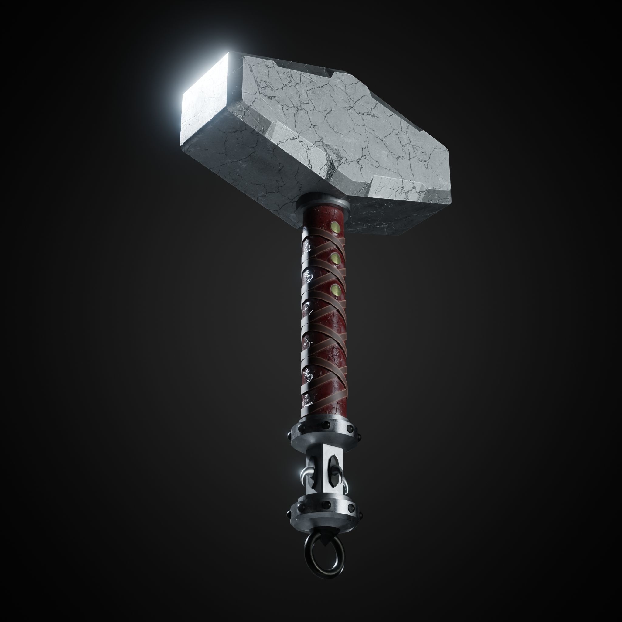 Mjollnir 3D model_8