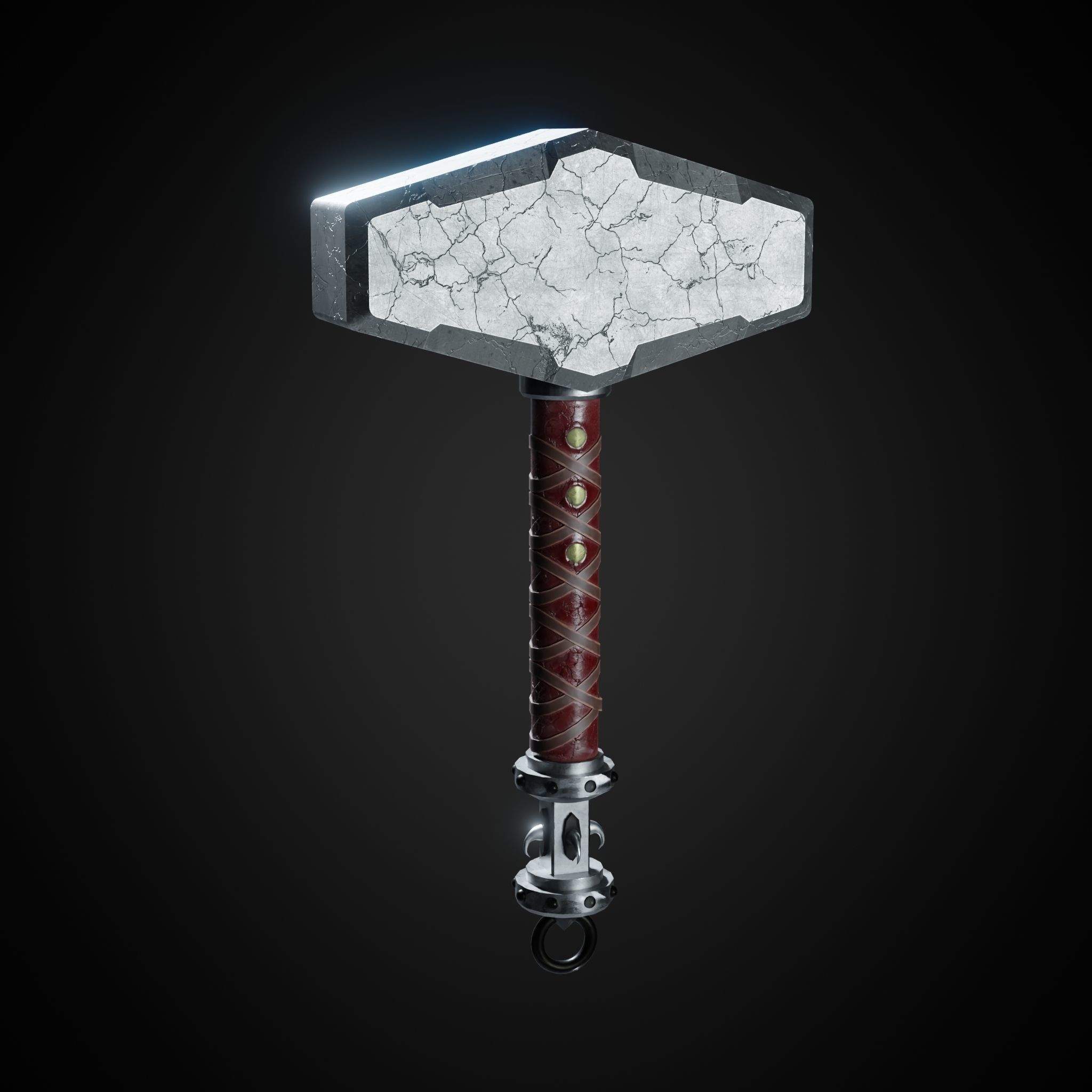 Mjollnir 3D model_6
