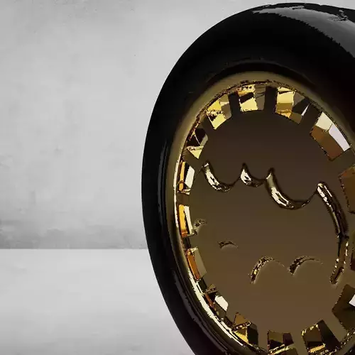 BATMOBILE WHEEL 3D print model