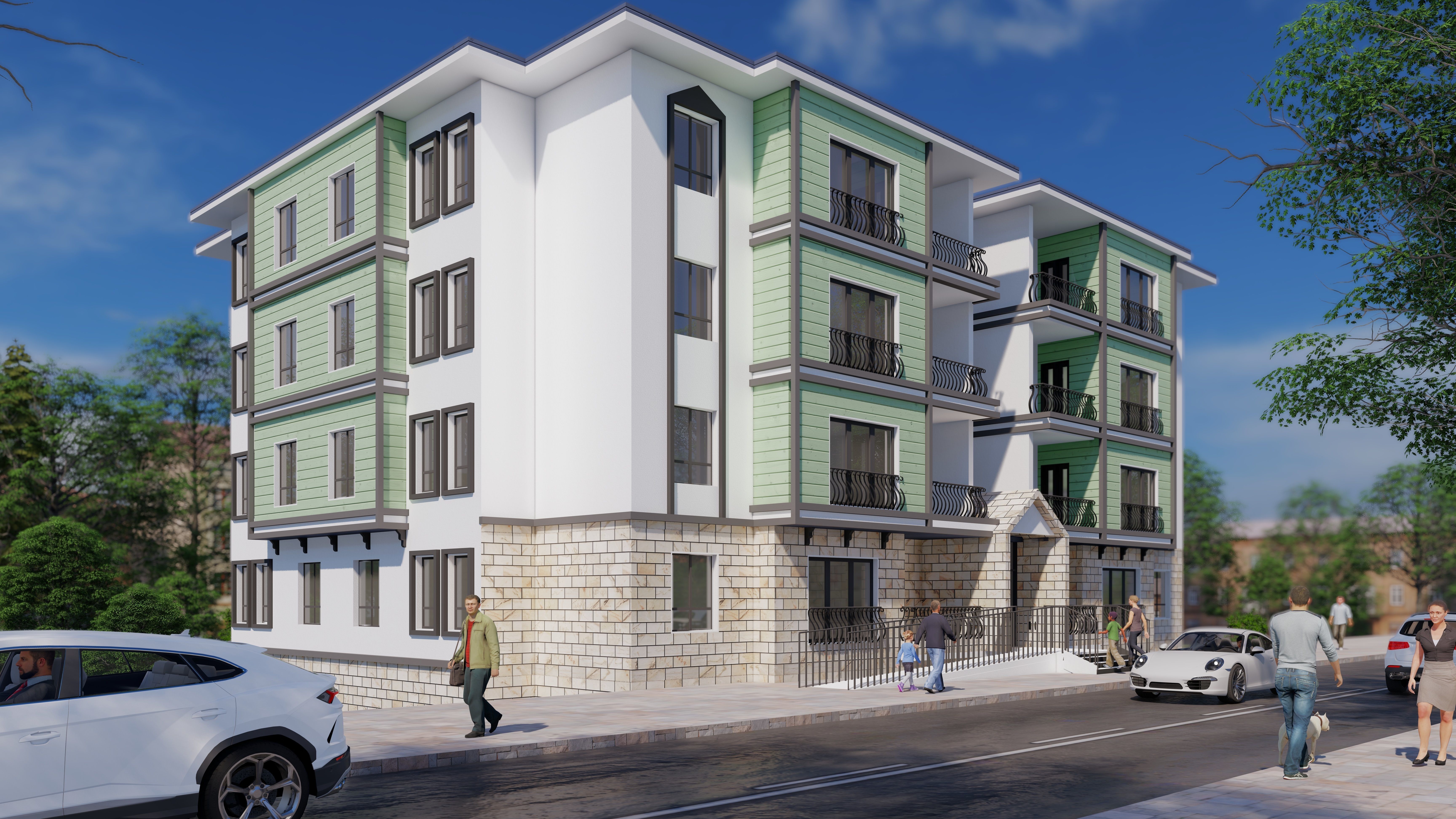 Traditional Apartment 3D model_3