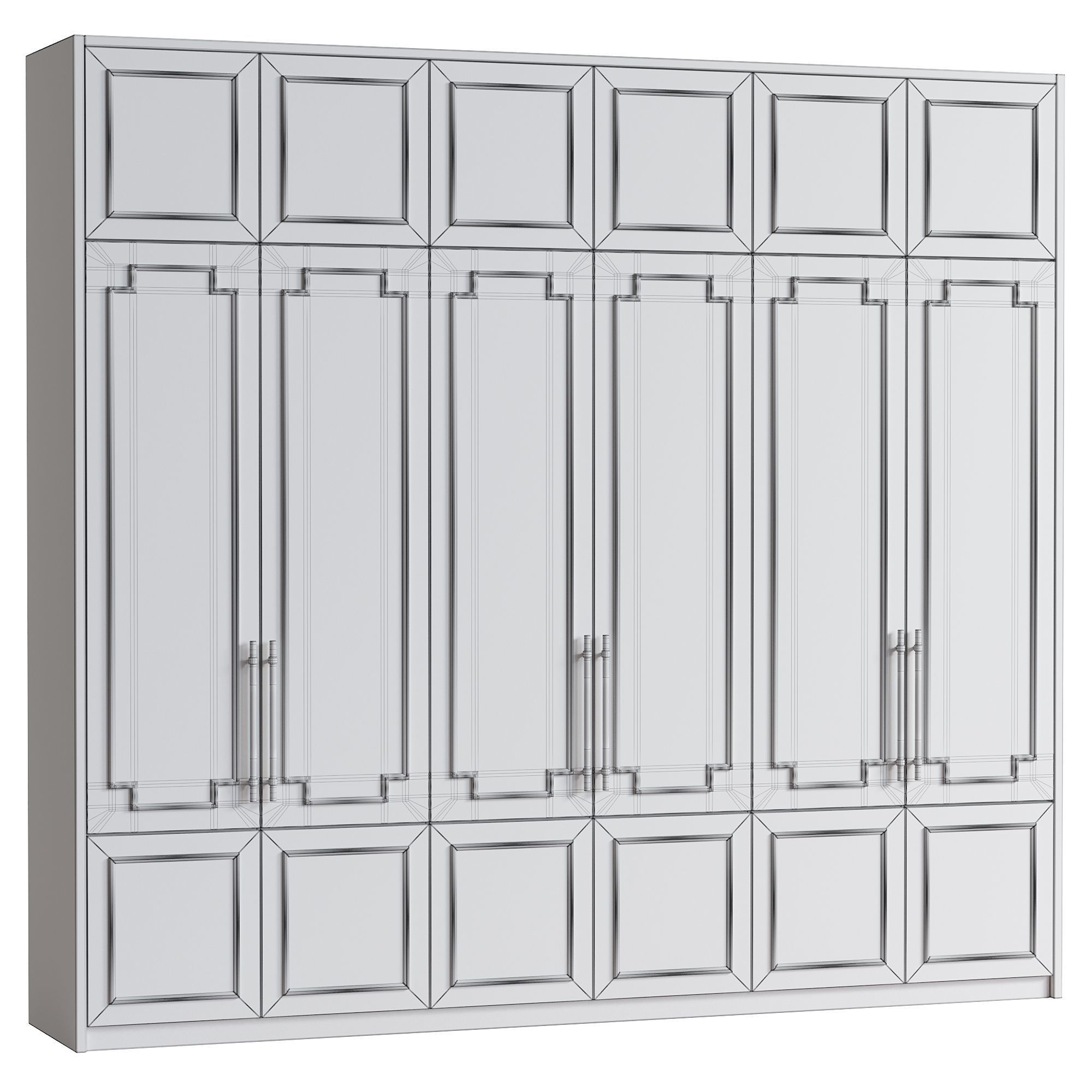 Sterling waredrobe 3D model_2