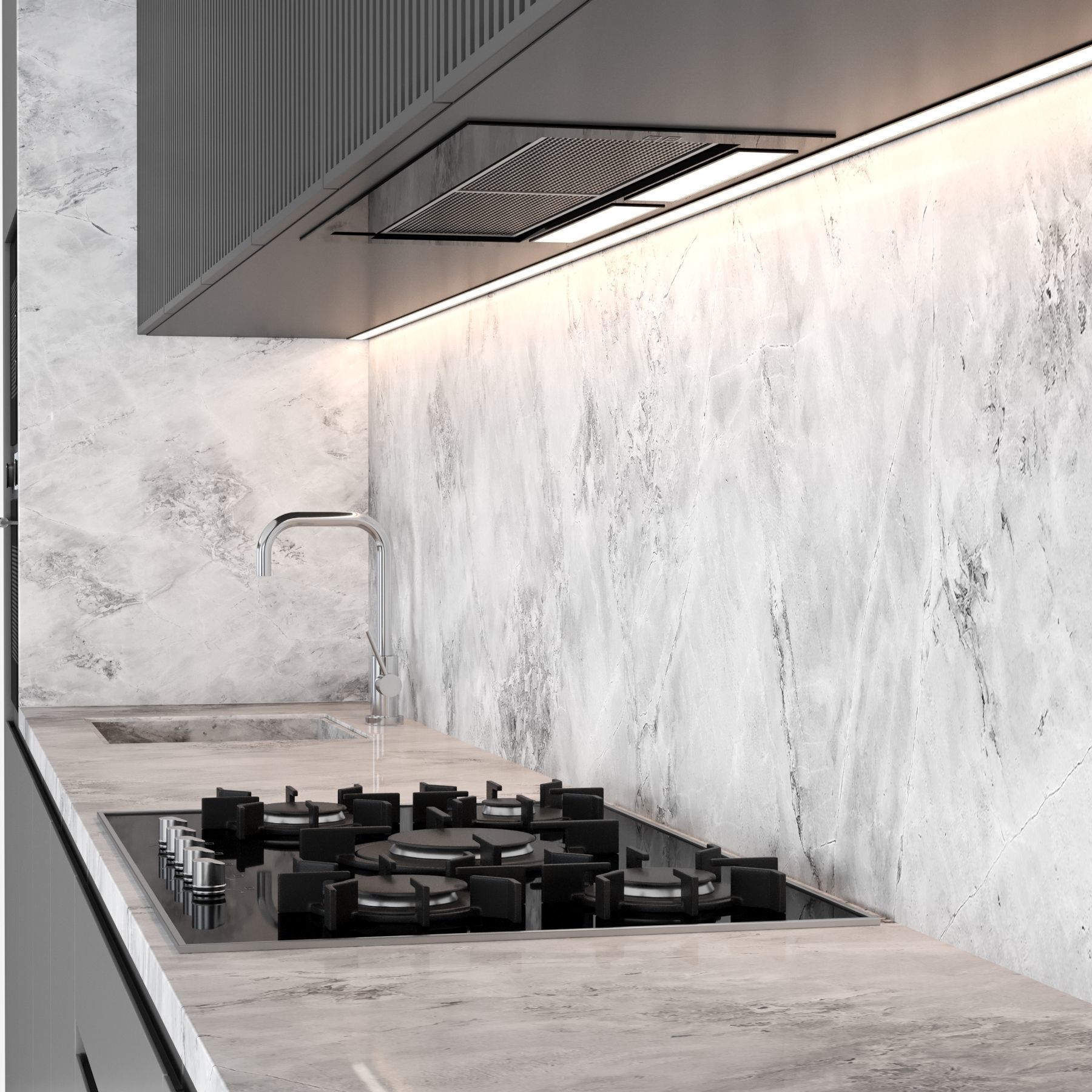 Kitchen 84 3D model_1