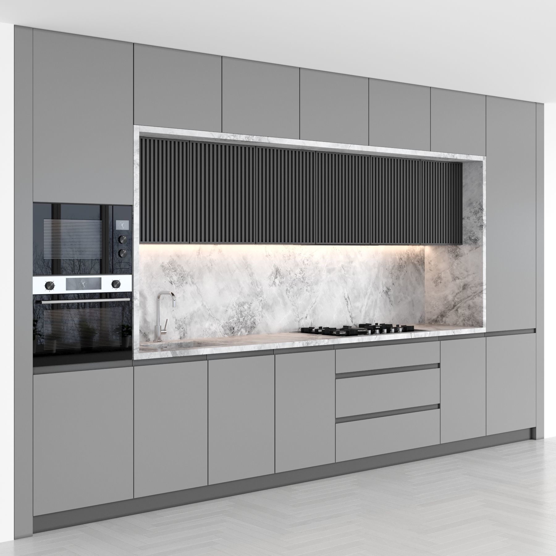Kitchen 84 3D model_2