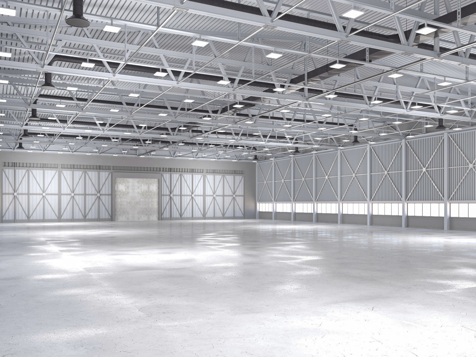 Warehouse 14 3D model_1