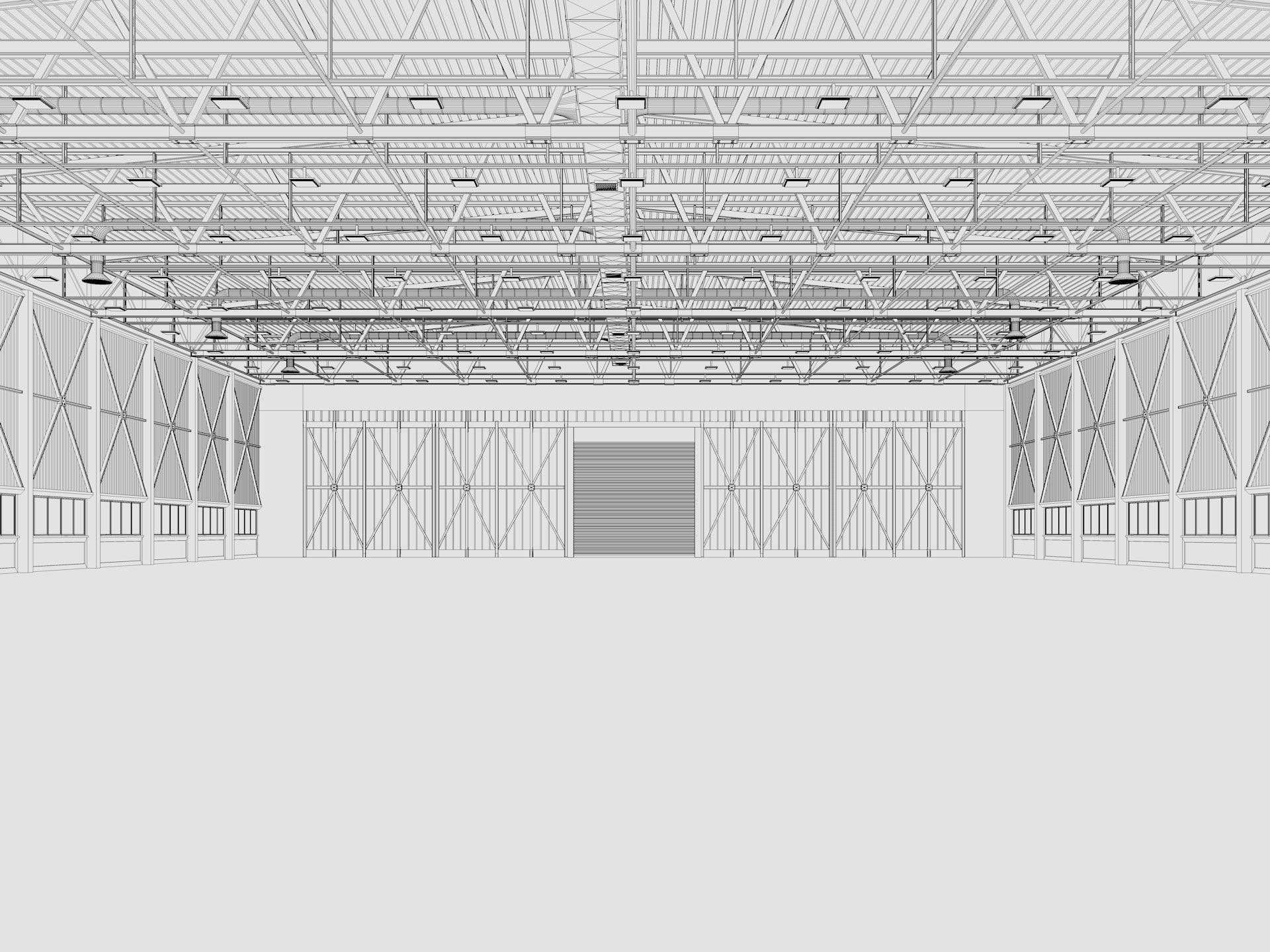 Warehouse 14 3D model_9