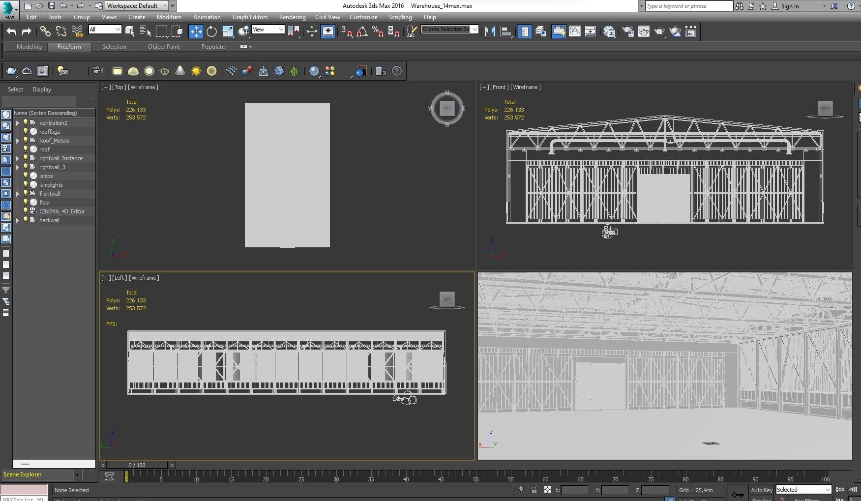 Warehouse 14 3D model_22