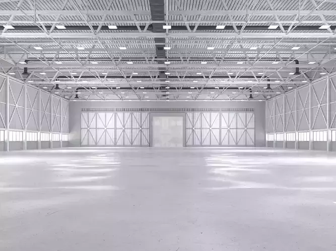 Warehouse 14 3D model