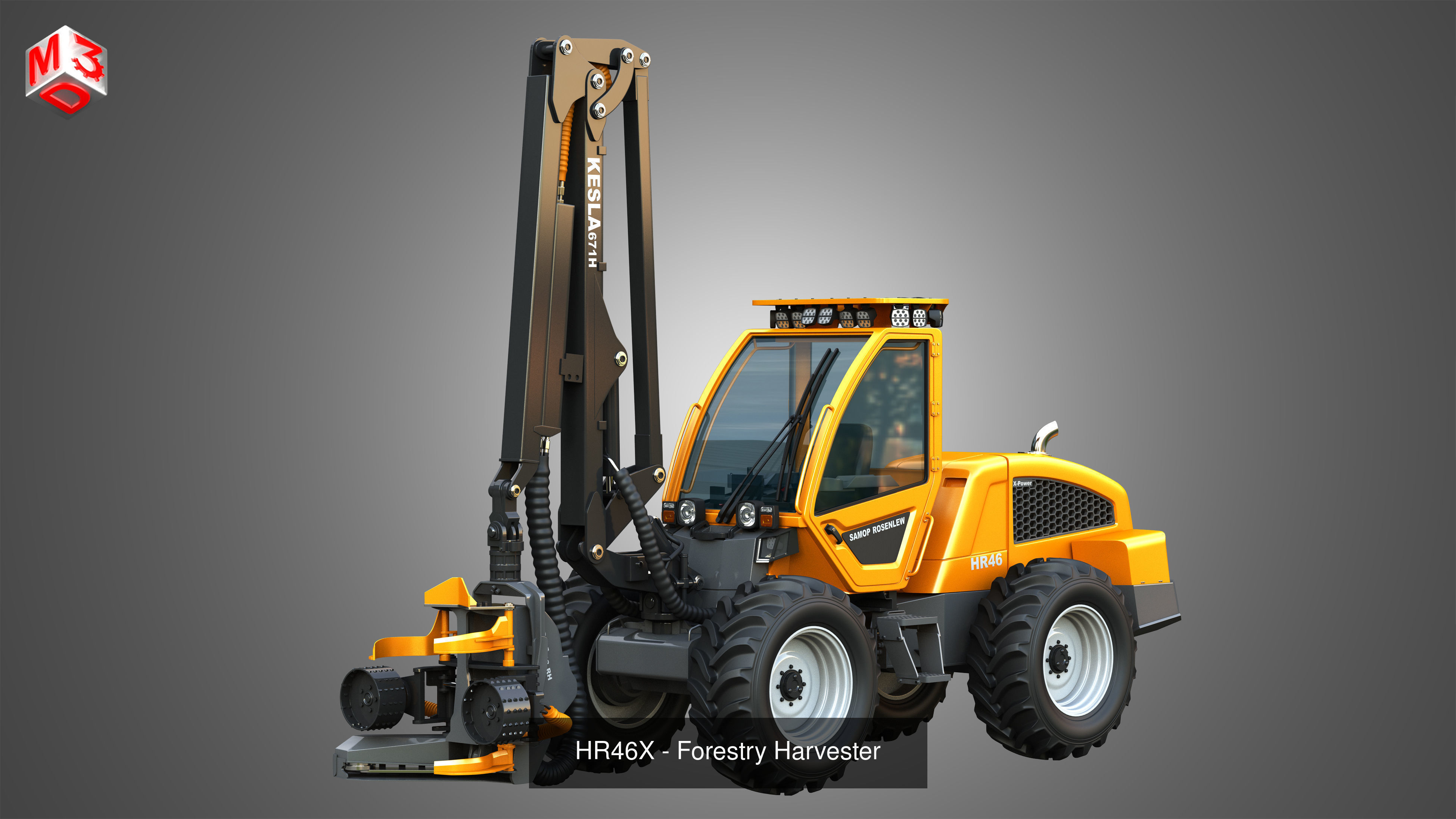 Farming Vehicles and Tools - Package 2 3D Model Collection_19