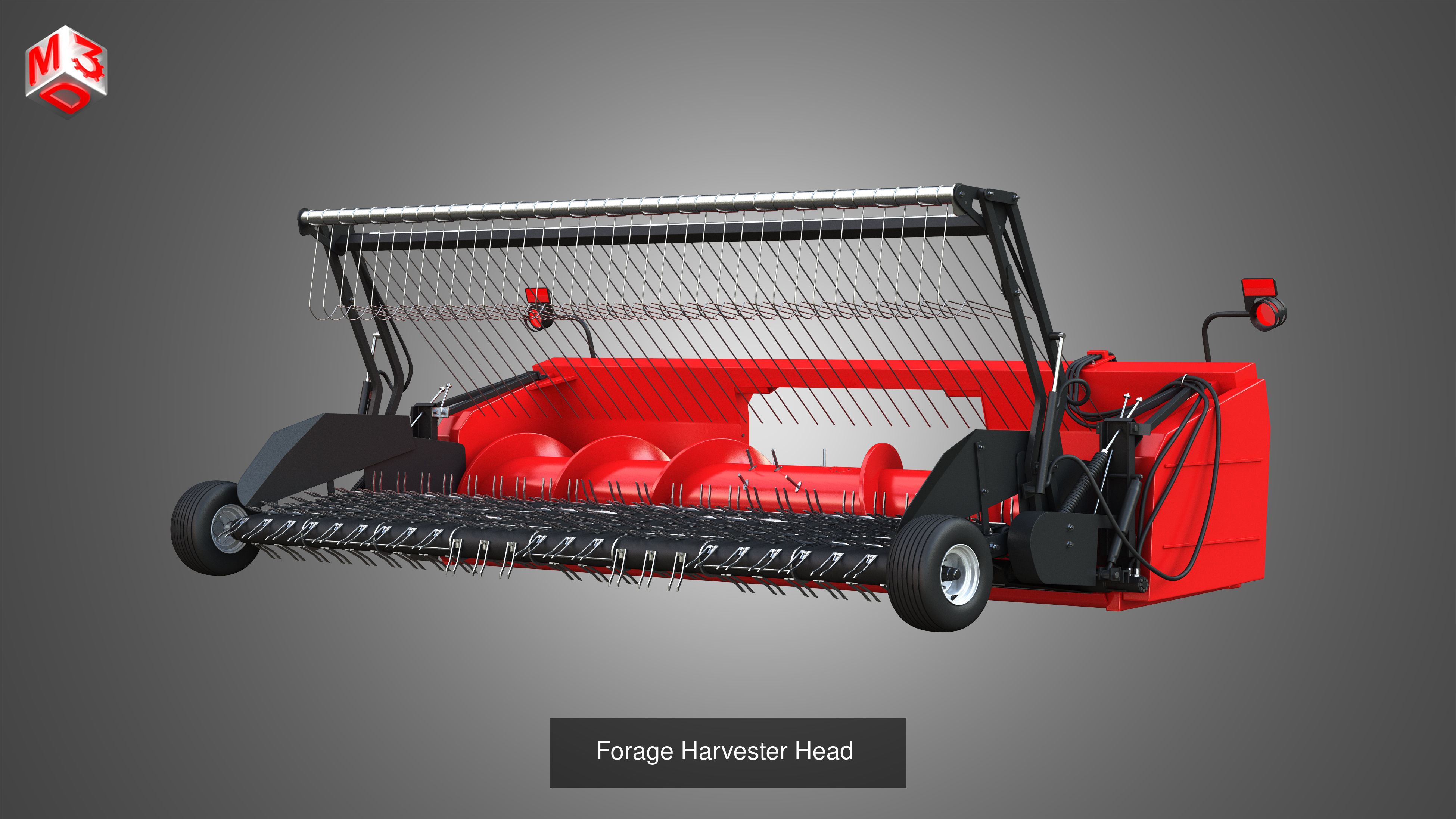 Farming Vehicles and Tools - Package 2 3D Model Collection_11