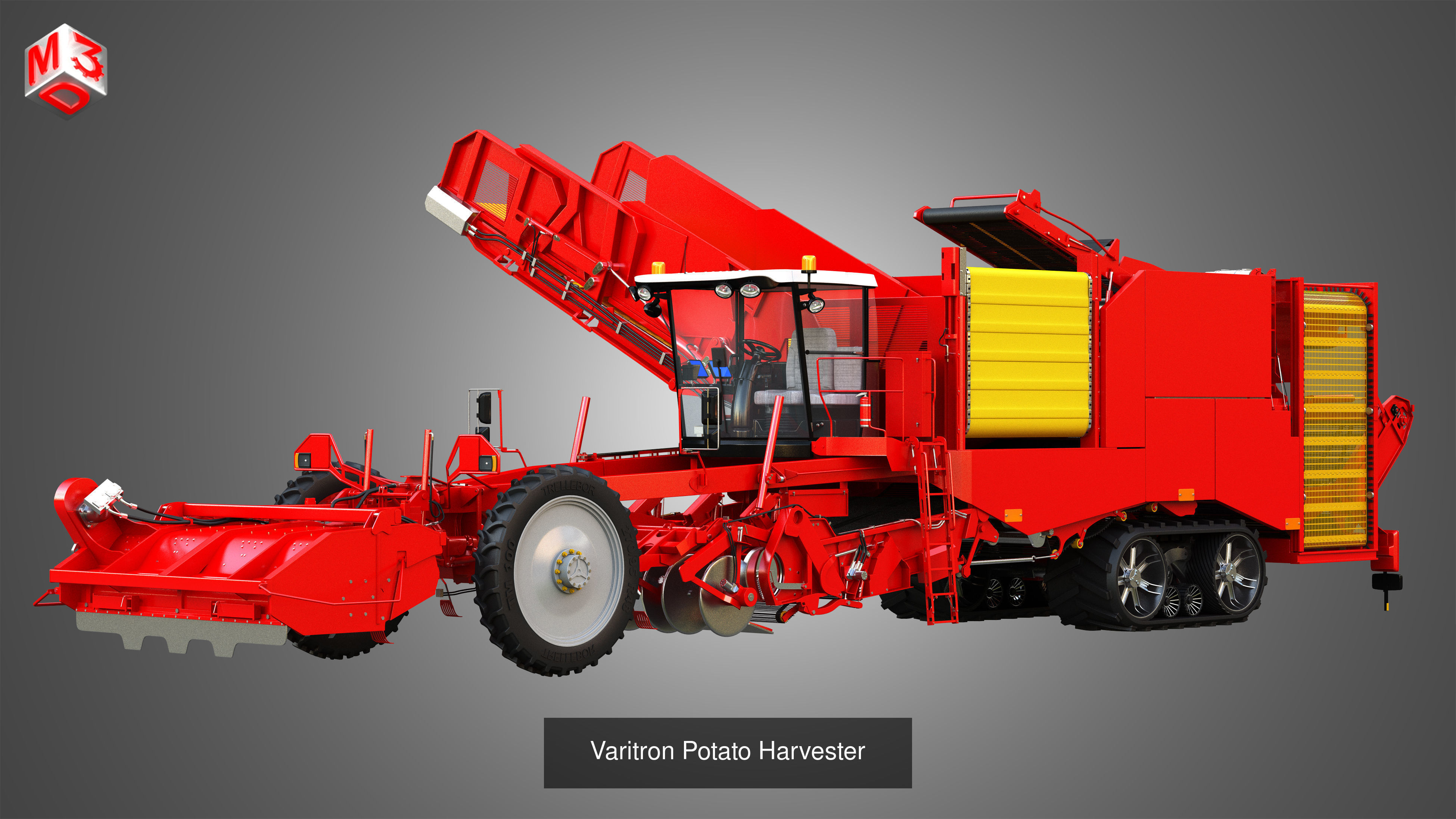Farming Vehicles and Tools - Package 2 3D Model Collection_15