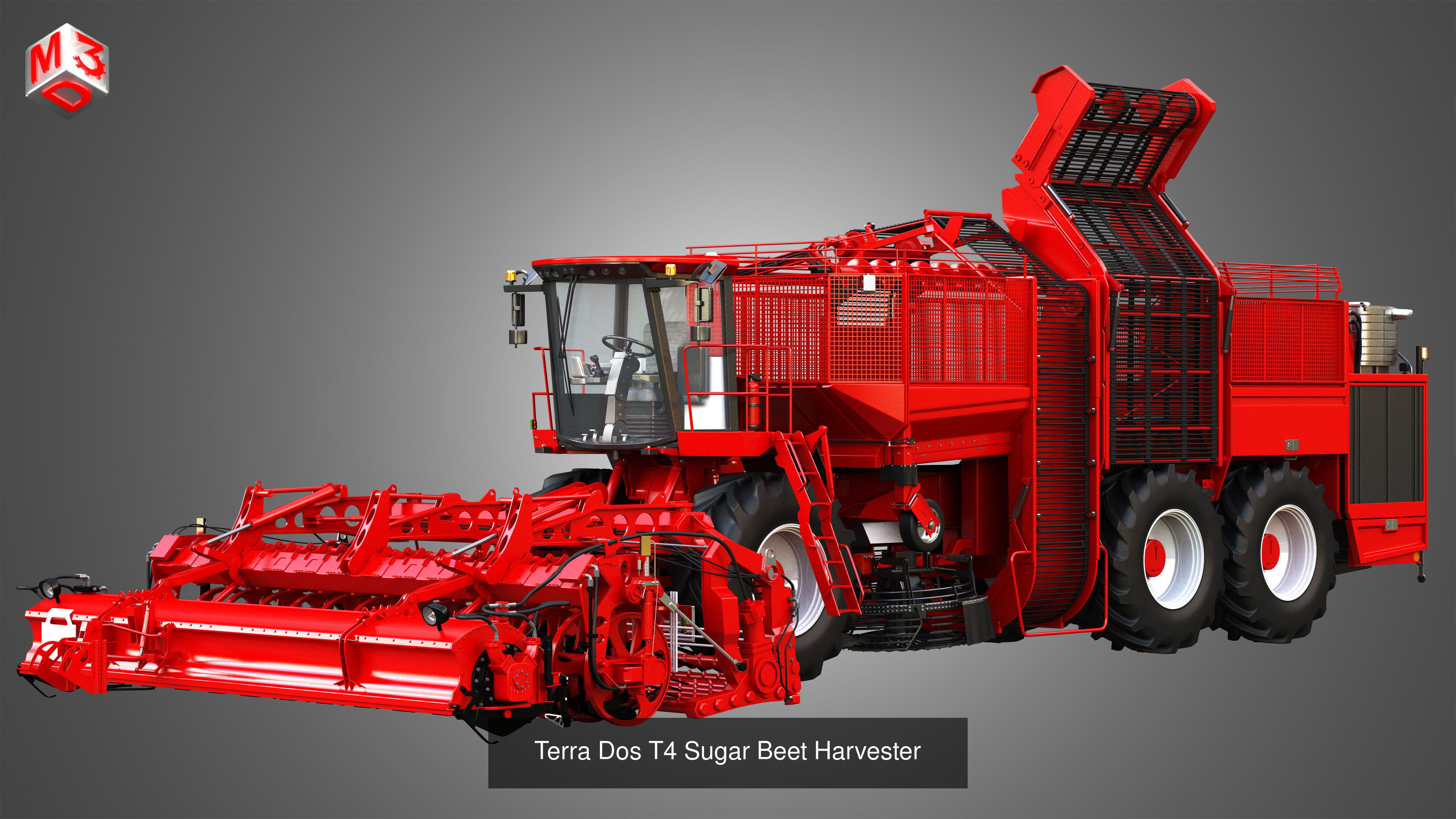 Farming Vehicles and Tools - Package 2 3D Model Collection_12