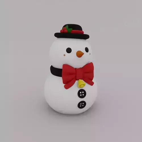 CHRISTMAS SPECIAL - SNOWMAN 01 3D print model