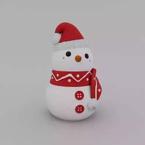 CHRISTMAS SPECIAL - SNOWMAN 02 3D print model
