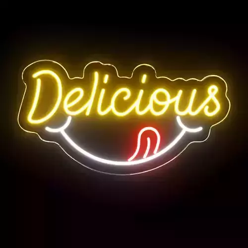 Delicious Neon Sign