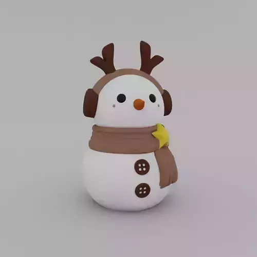CHRISTMAS SPECIAL - SNOWMAN 03 3D print model