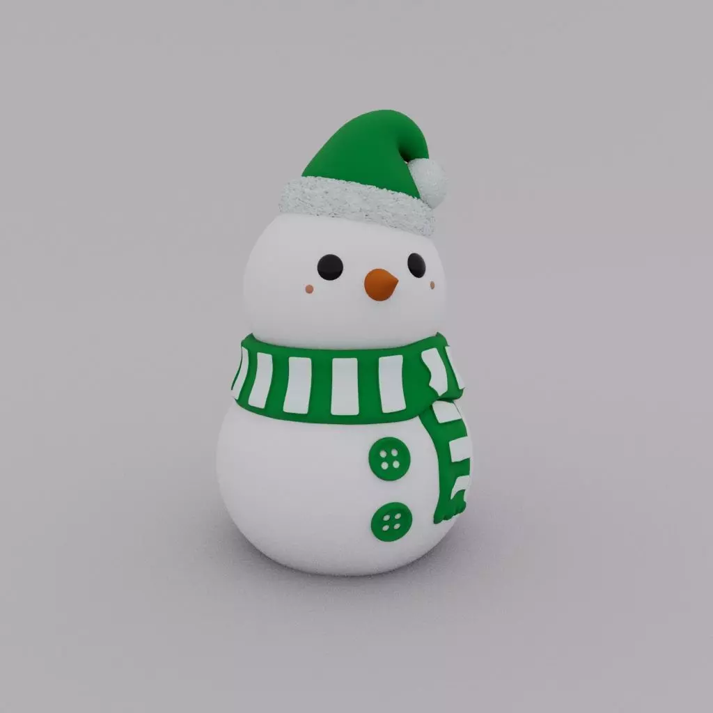 CHRISTMAS SPECIAL - SNOWMAN 04 3D print model_0